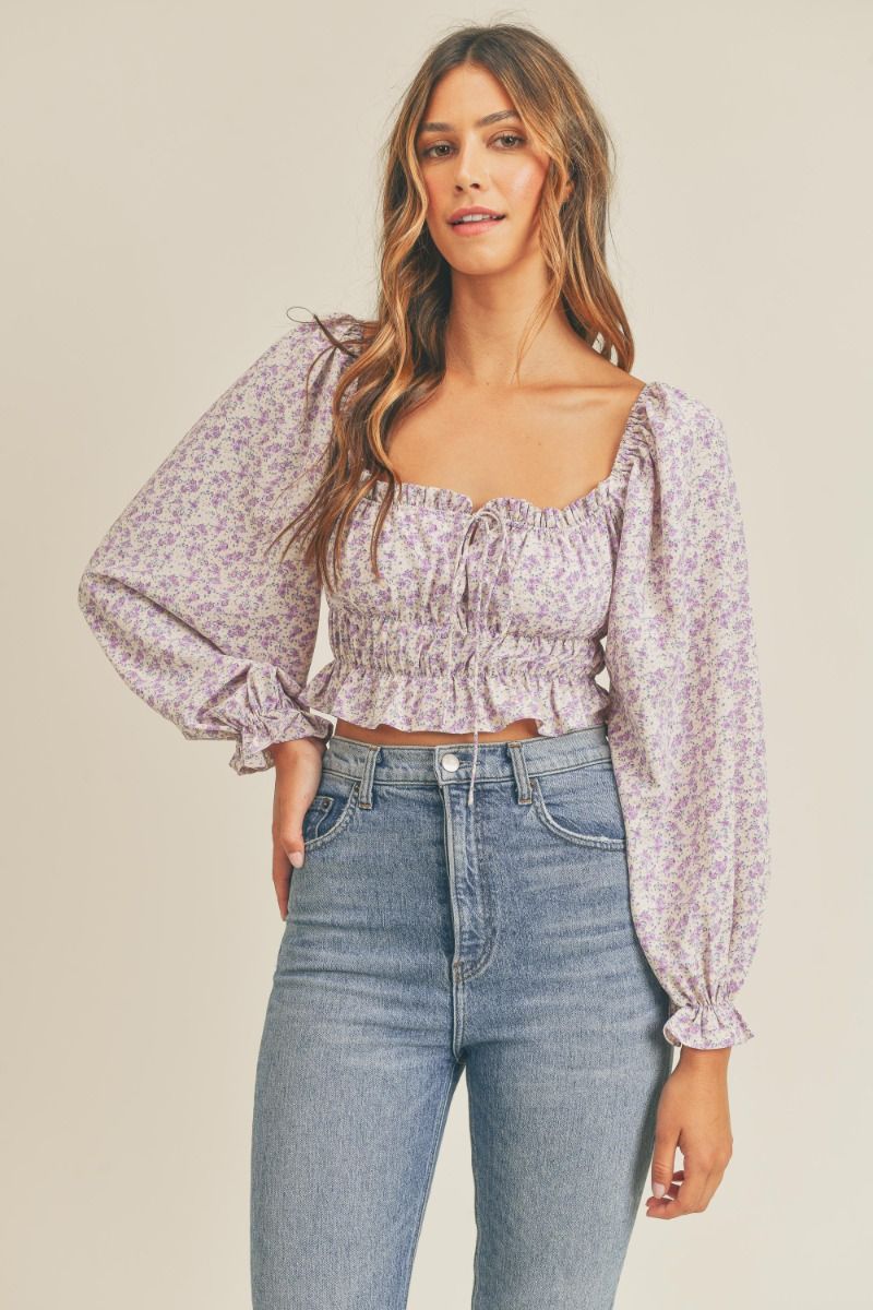 Spring Time Floral Top