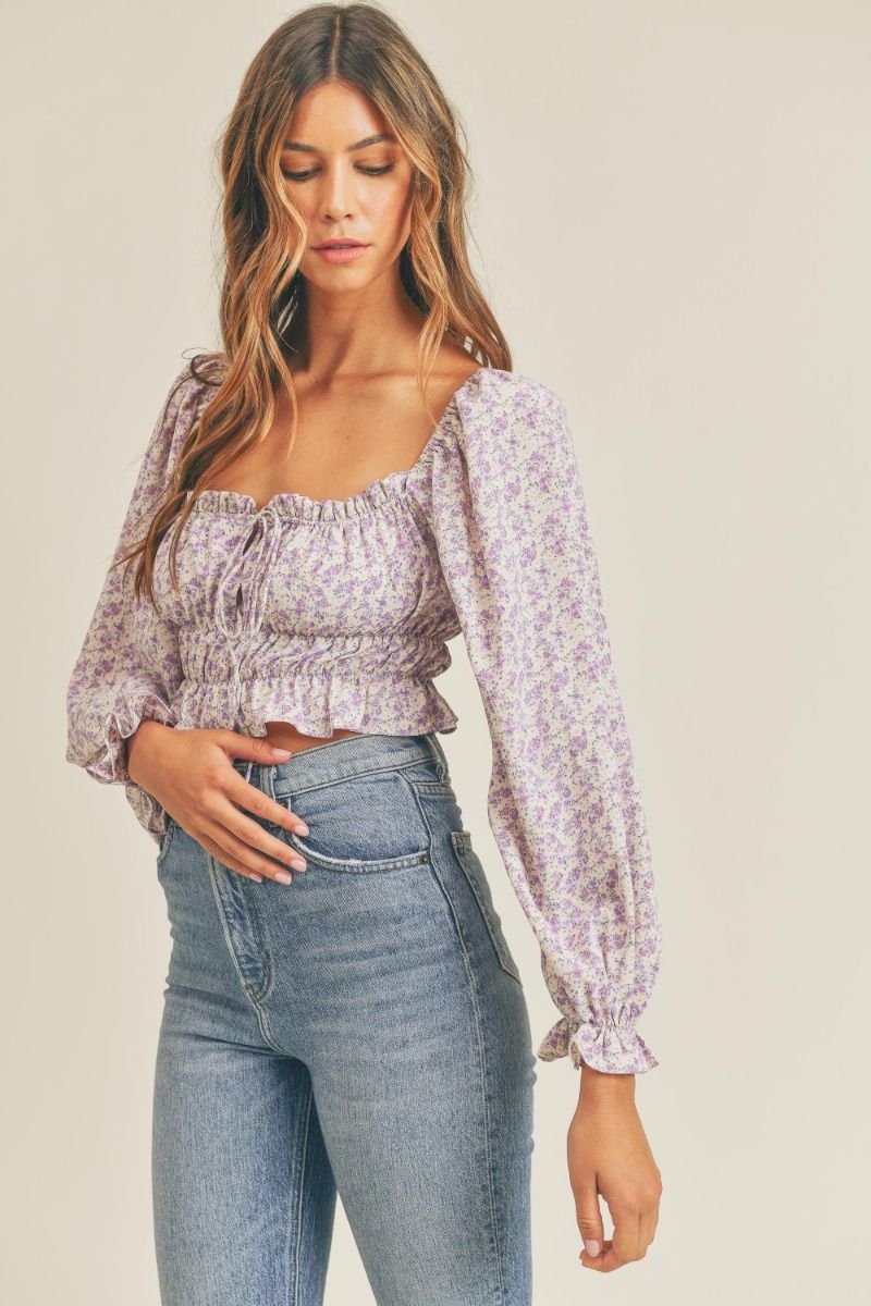 Spring Time Floral Top